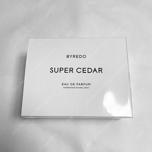 [정품 새상품] BYREDO 바이레도 슈퍼 시더 오 드 퍼퓸