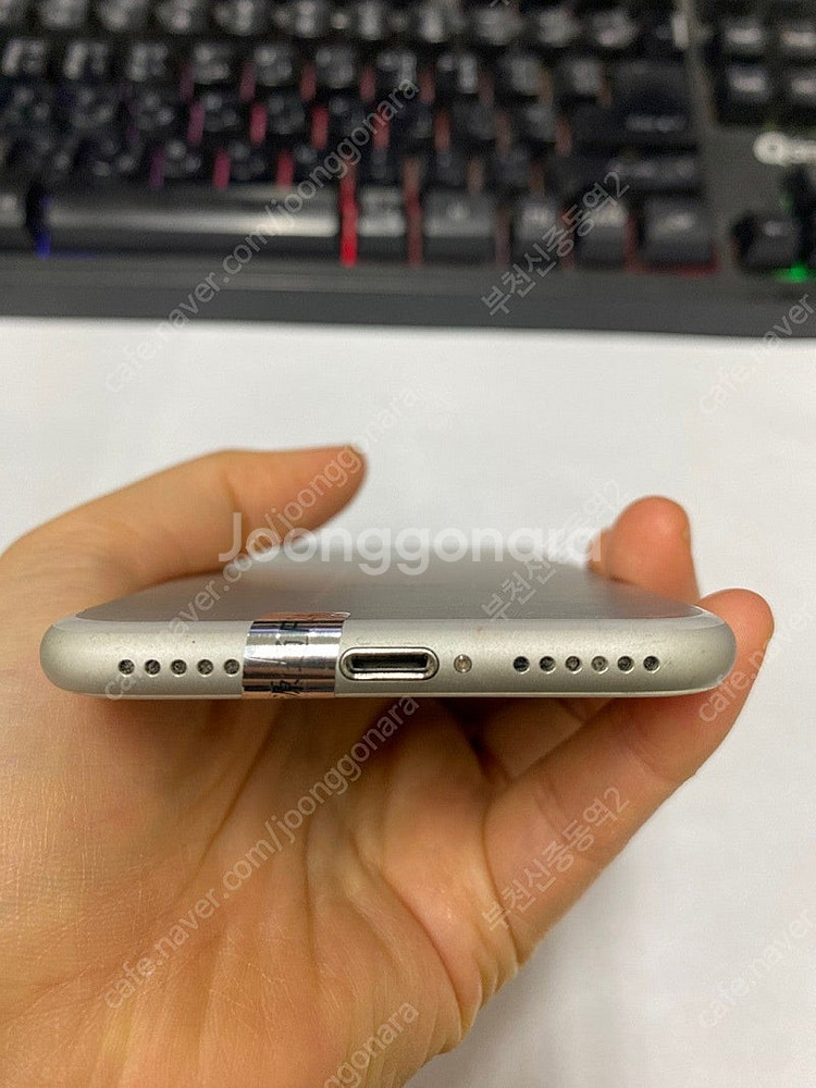 197231 아이폰7 실버 A급 32GB 무잔상 배터리...--6