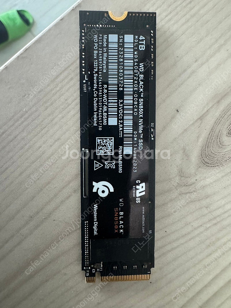 WD SN850X 4tb (NVMe 4.0x4)--0