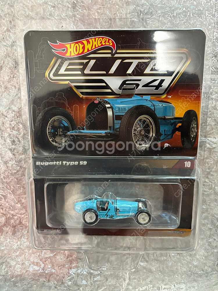 핫휠 ELITE 64 Bugati 택포--0