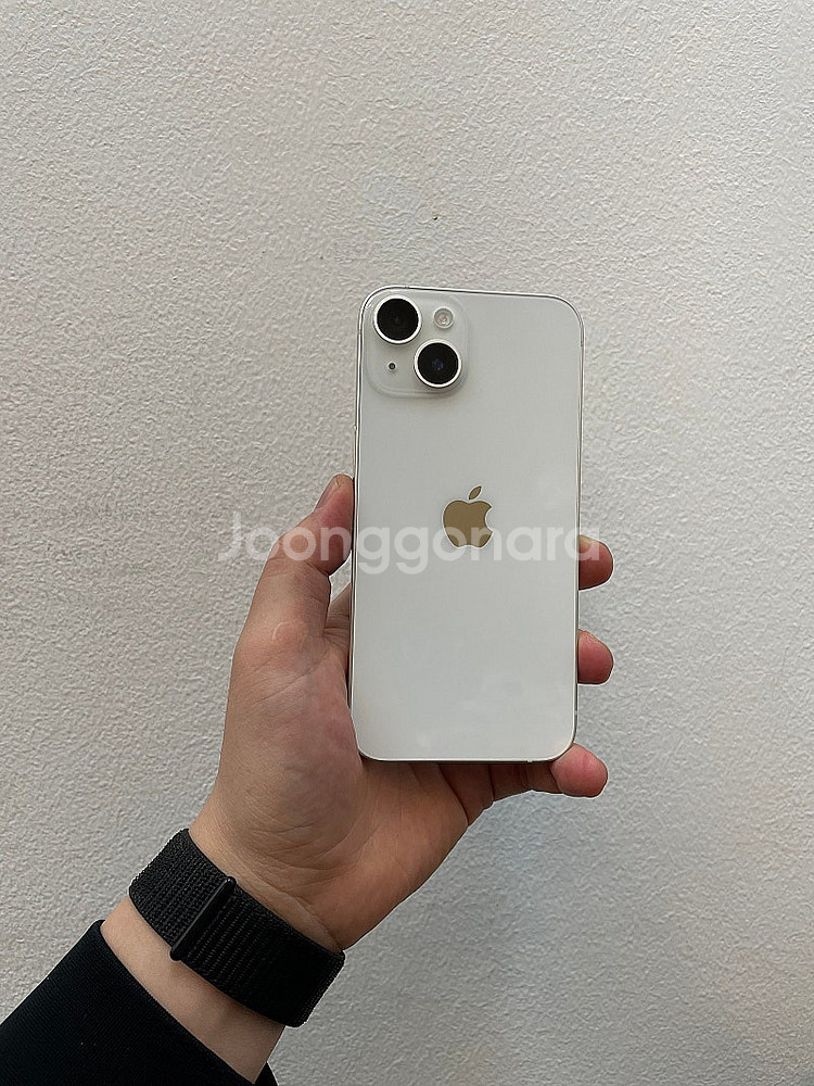 아이폰14 화이트 256GB 상태좋은 중고54만팝니다.--0
