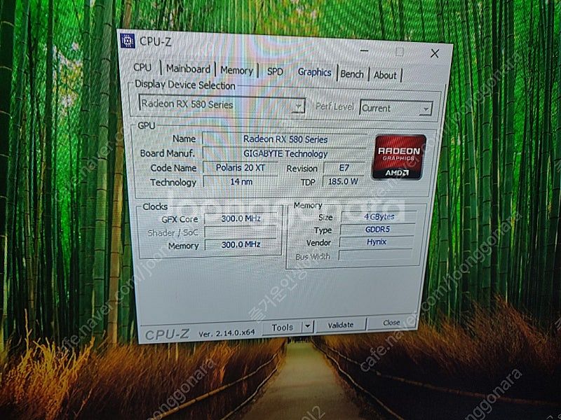 기가바이트 rx580 4G--2