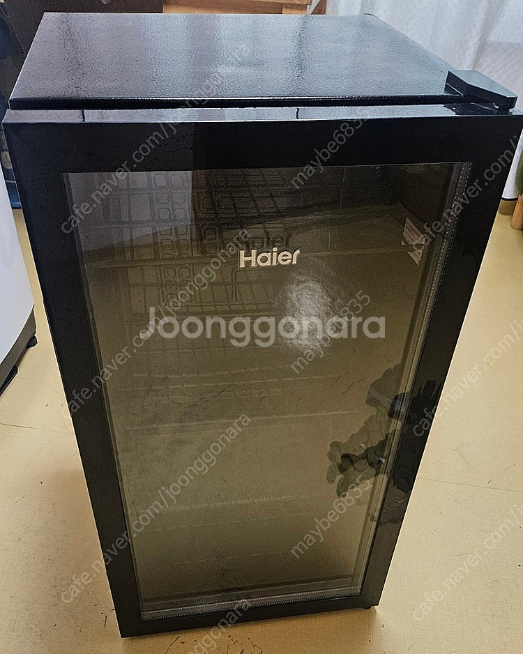 하이얼 쇼케이스 냉장고 90l--0