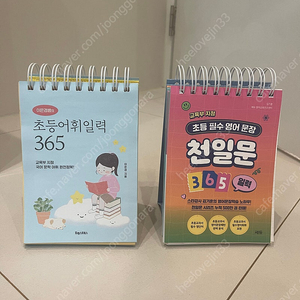 이은경쌤의초등어휘일력 365, 천일문 356일력