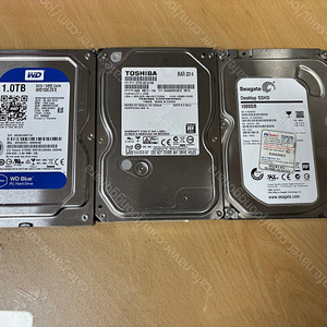 [대전] 3.5인치 HDD 500기가/1테라 팝니다