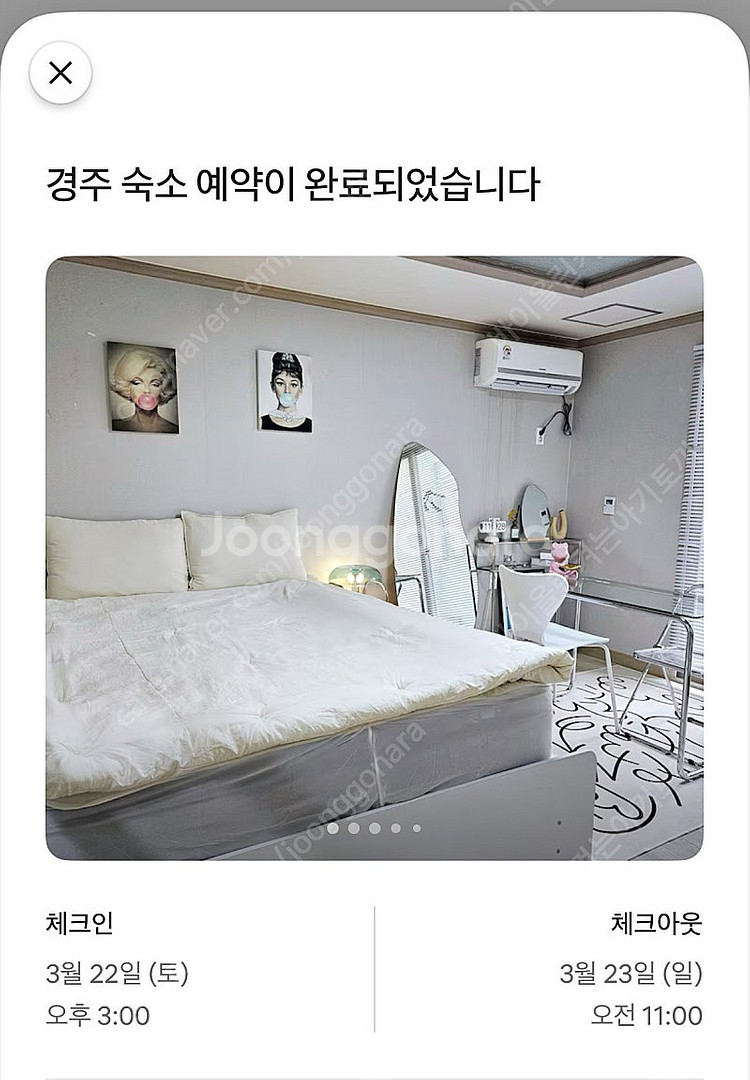 경주 에어비앤비 숙소 양도 (3/22~3/23)--0