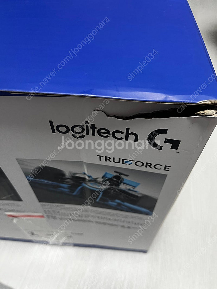 로지텍 G923 레이싱휠+페달+시프터 팝니다--2