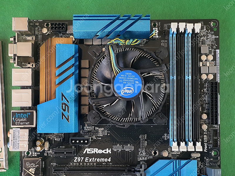 i7 4790k + Z97 Extreme4 + 기본쿨러--3