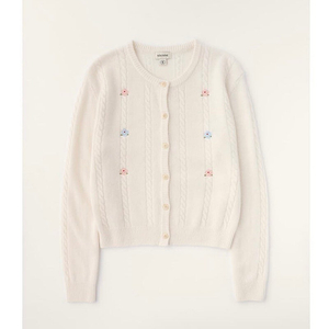 시엔느 Vintage Rose Cardigan (Ivory) 새상품