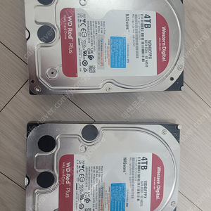 WD RED PLUS NAS, 시놀로지용 하드 4TB 팝니다.