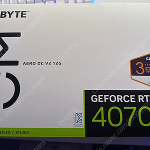 GIGABYTE 4070Ti AERO OC V2 피씨디렉트 팝니다.