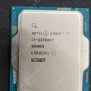 i7 13700kf cpu 판매합니다.