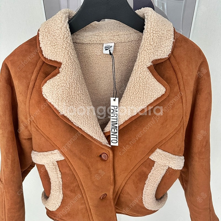 새상품 파르티멘토 우먼 스웨이드자켓--6