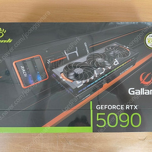 MANLI 지포스 RTX 5090 Gallardo OC D7 32GB 대원씨티에스 팝니다.