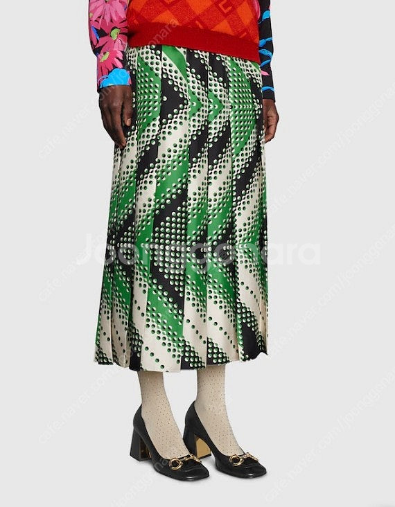 구찌 홀스빗 미드힐 펌프스 신민아 구찌슈즈--2