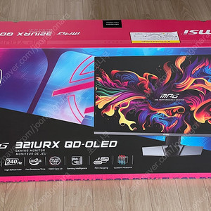 MSI 321URX 4K 240hz OLED 팝니다 (경기 고양시 직거래)