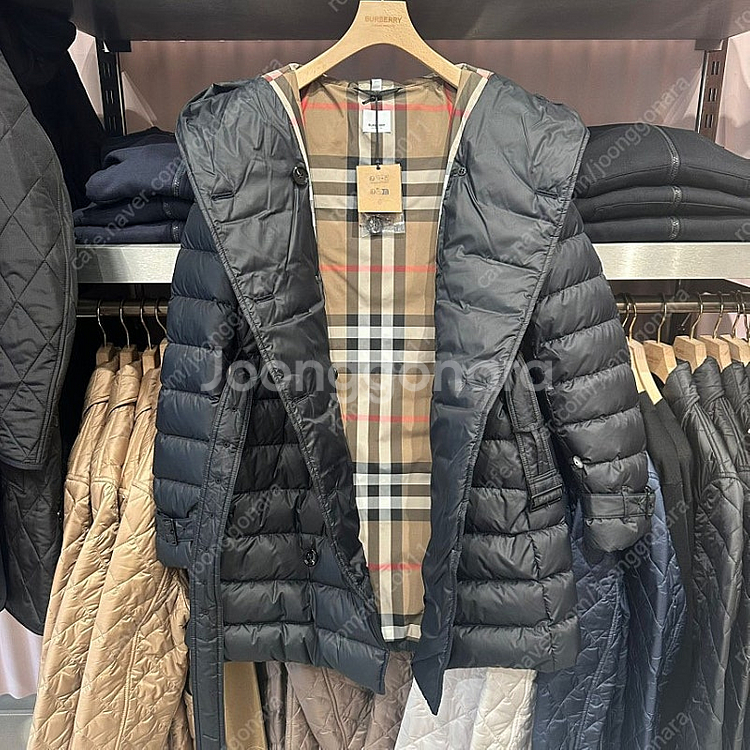정품 버버리 위트리패딩 s--0