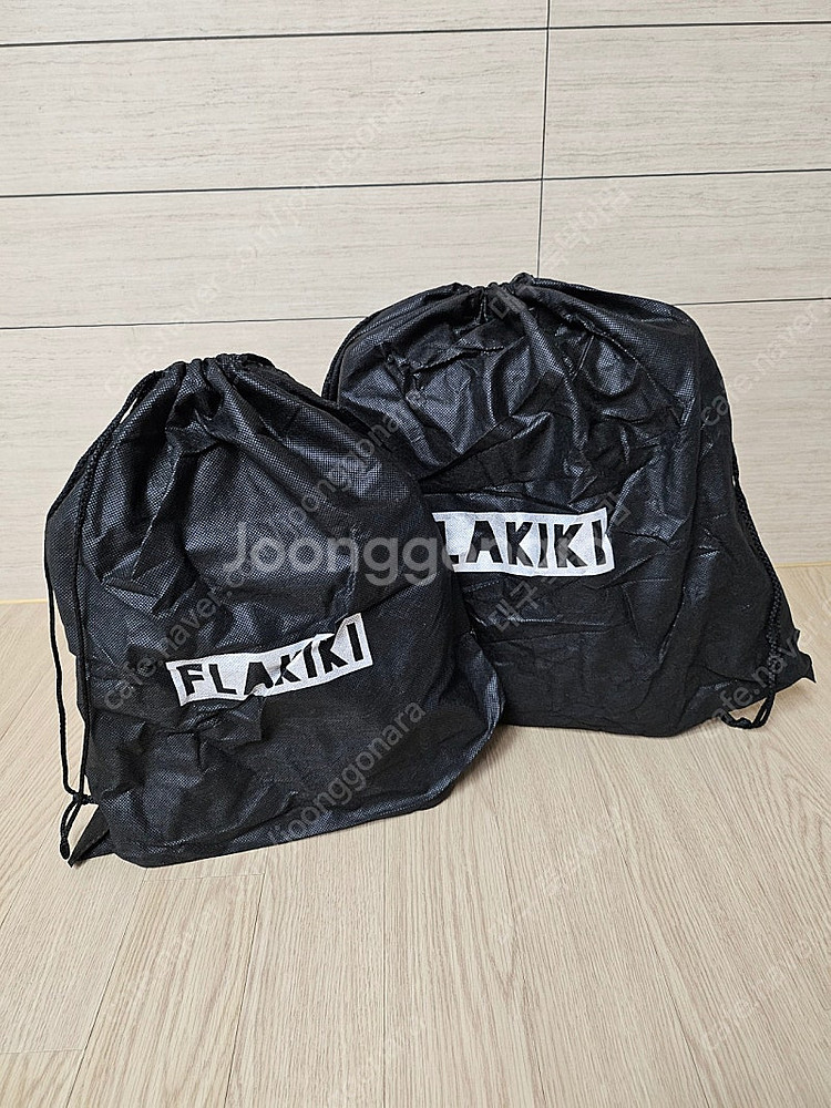 플라키키 체크 네모책가방 세트--1