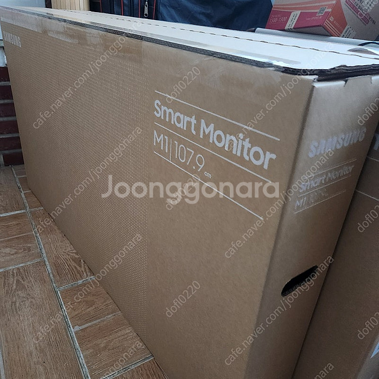 삼성 스마트모니터 m1 43인치 모니터 미개봉--0