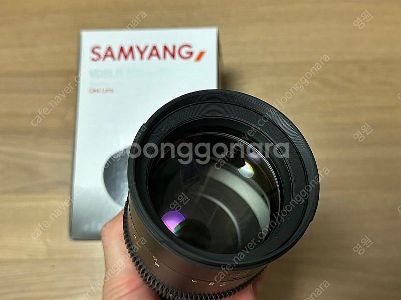 삼양 vdslr mk2 시네렌즈 팝니다.--5