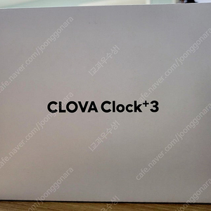 클로버 클락+3 CLOVA Clock+3 Ai 블루투스 스피커 미사용