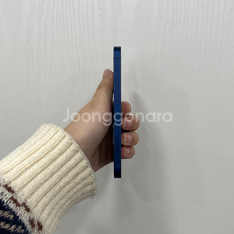 64698. 특S급. 아이폰12미니 64기가 블루 팝니...--4
