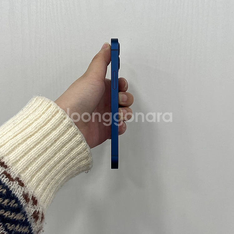 64698. 특S급. 아이폰12미니 64기가 블루 팝니...--6