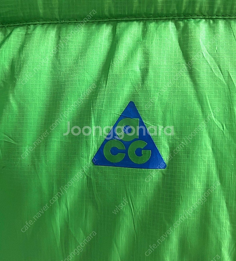 나이키 ACG 빈티지 그린 패딩 XL--2