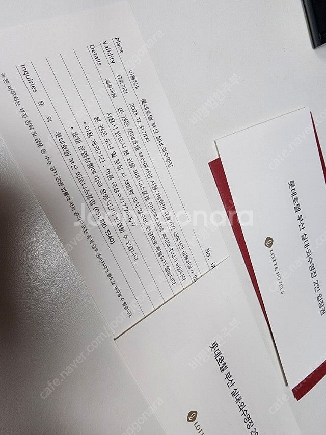 부산 롯데호텔 야외수영장 이용권 2인×3매,블루헤이븐,...--1