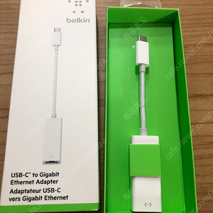 벨킨 USB-C 기가비트 이더넷어댑터