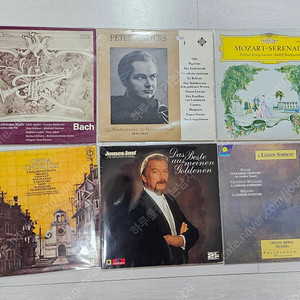 클래식 중심 LP판들