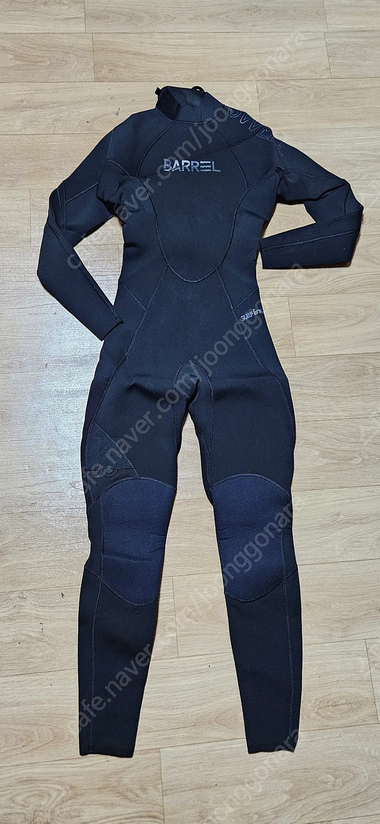 배럴 여성 3mm 네오프렌 백짚 슈트 웻슈트 새상품 서핑 프리다이빙 바다수영 (M사이즈)--1
