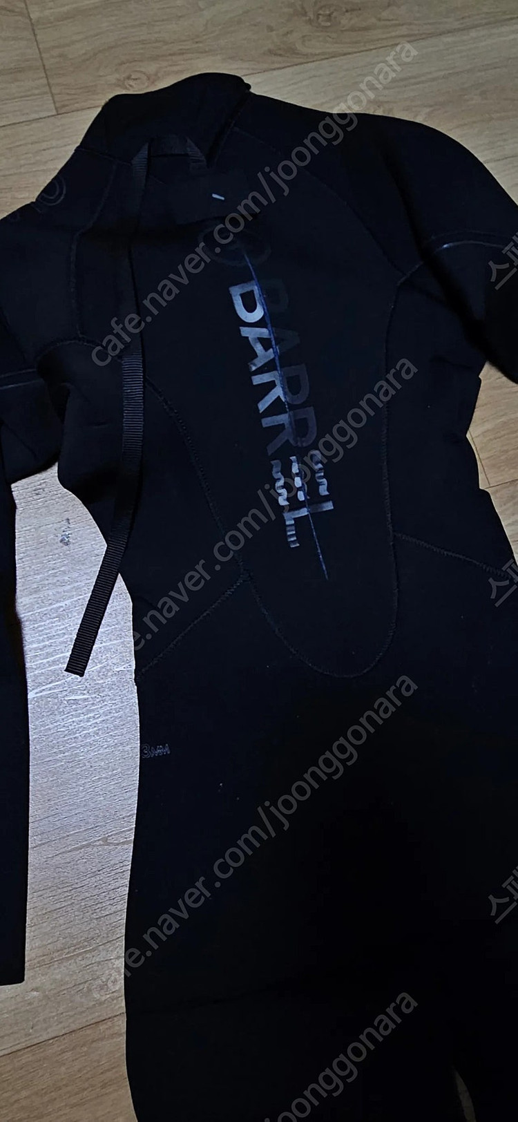 배럴 여성 3mm 네오프렌 백짚 슈트 웻슈트 새상품 서핑 프리다이빙 바다수영 (M사이즈)--2