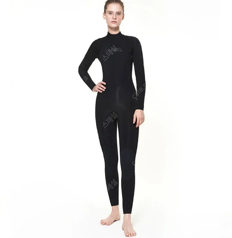 배럴 여성 3mm 네오프렌 백짚 슈트 웻슈트 새상품 서핑 프리다이빙 바다수영 (M사이즈)--7