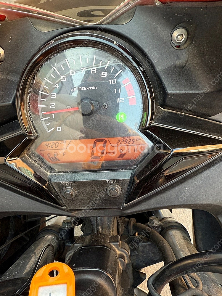 [점검완료]혼다 CBR300R 15년식 2만KM 연습용바이크 저렴하게 판매합니다~!--9
