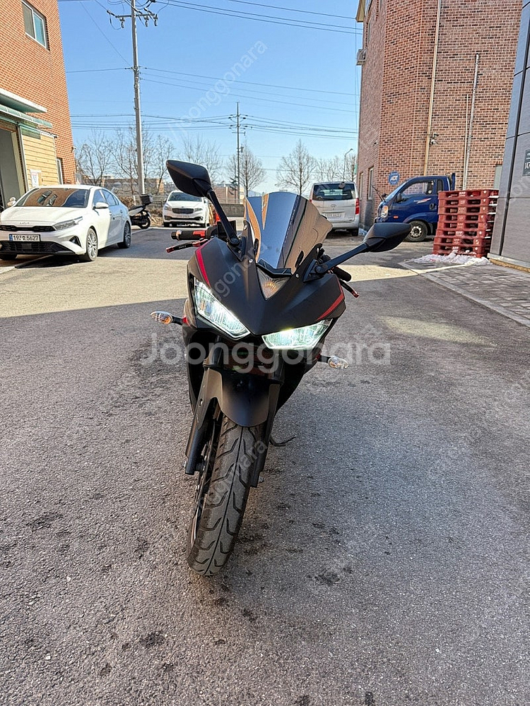 [점검완료]야마하 YZF-R3 17년식 블랙 쿼터급입문...--1