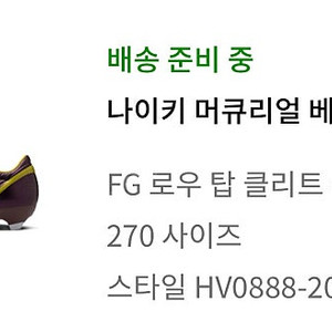 나이키 머큐리얼 베이퍼 1 270