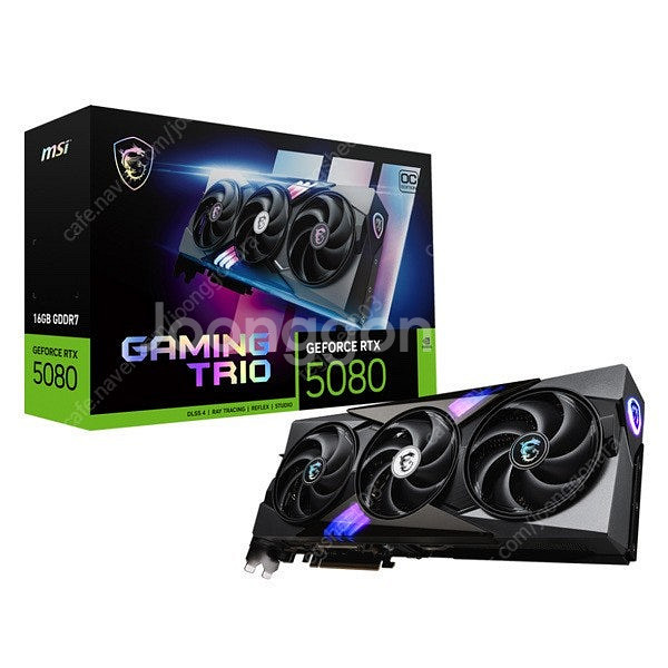 미개봉 MSI 지포스 RTX 5080 게이밍 트리오 O...--0
