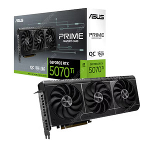 미개봉 ASUS PRIME 지포스 RTX 5070 Ti O16G OC D7 16GB