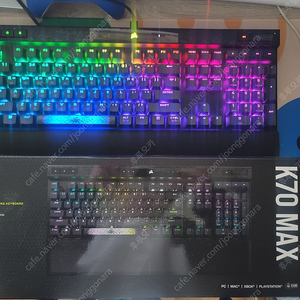 커세어 K70 MAX RGB MGX 마그네틱축 팝니다