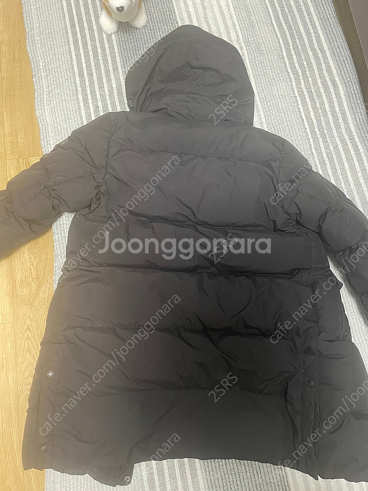 밀레 롱패딩 140 블랙--3