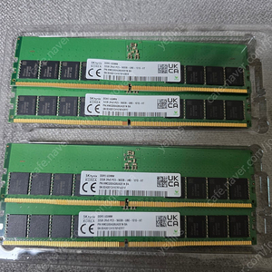 하이닉스 DDR5_5600 순정램 32gb 4개