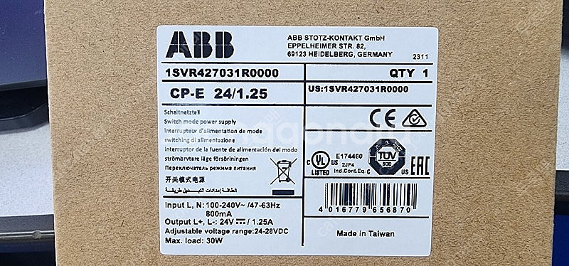 ABB 직류 전원 장치 1SVR427031R0000--0
