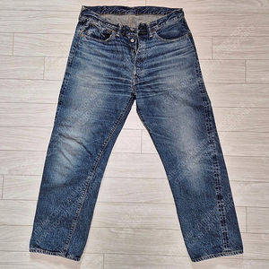 웨어하우스(Warehouse) 1101 2nd Hand Used Wash Medium Indigo / 1101 데님 판매