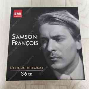 samson francois 상송 프랑스와 36 cd 박수세트