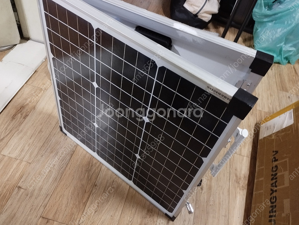 100W (2*50W) 편리한접이식 태양 전지 패널 1...--5