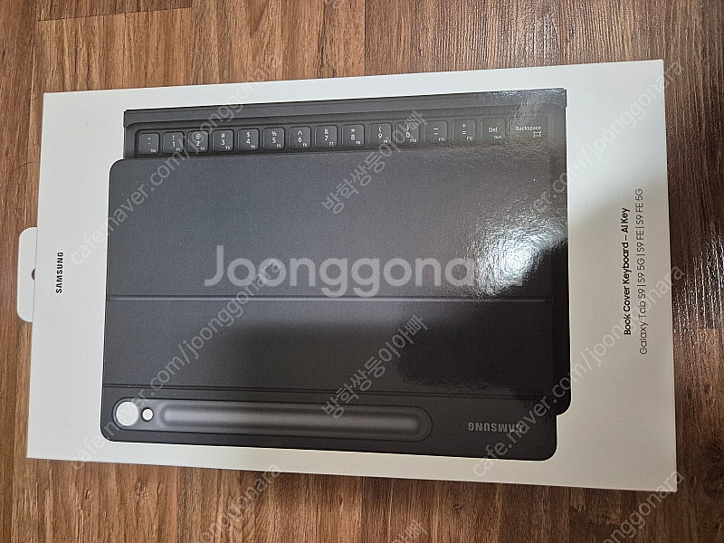 갤럭시탭 S9 정품 터치패드 키보드북커버 키보드 - A...--5