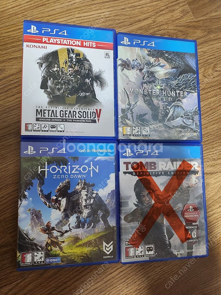 ps4 타이틀 팔아요--0