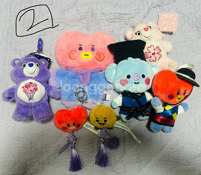 방탄소년단 BT21 라인프렌즈 인형--2