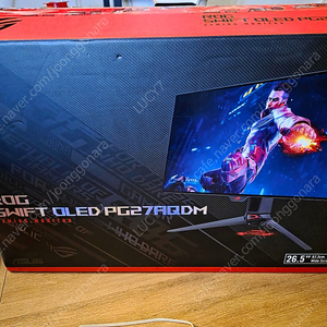 asus ROG swift PG27AQDM oled 모니터 팝니다